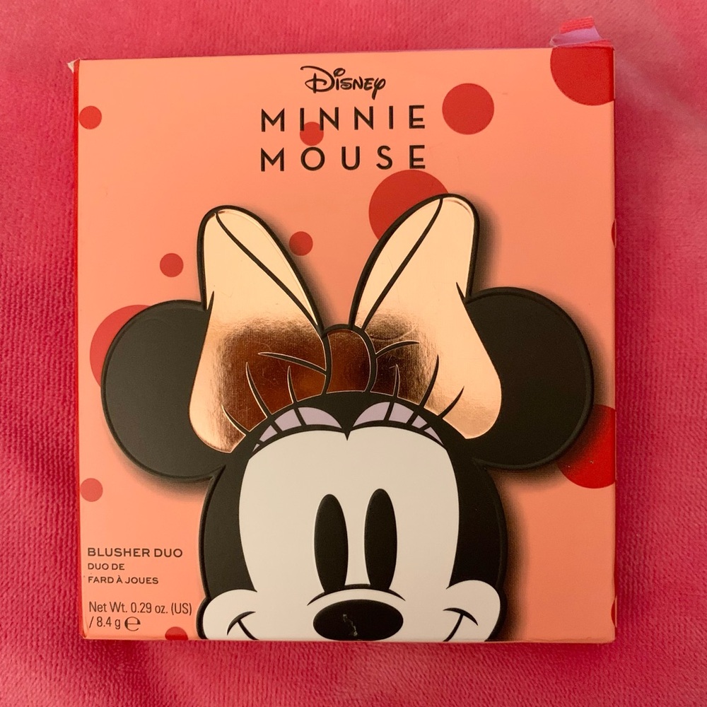 Revolution Disney Minnie Mouse blusher duo.